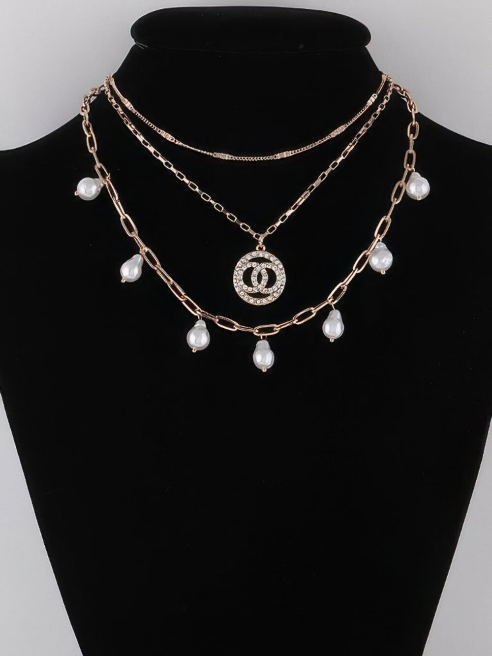 Stone N Oo Chain Necklace